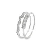 Elegant Silver Rings Display - Silvenca