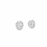 Elegant Diamond Stud Earrings - Silvenca