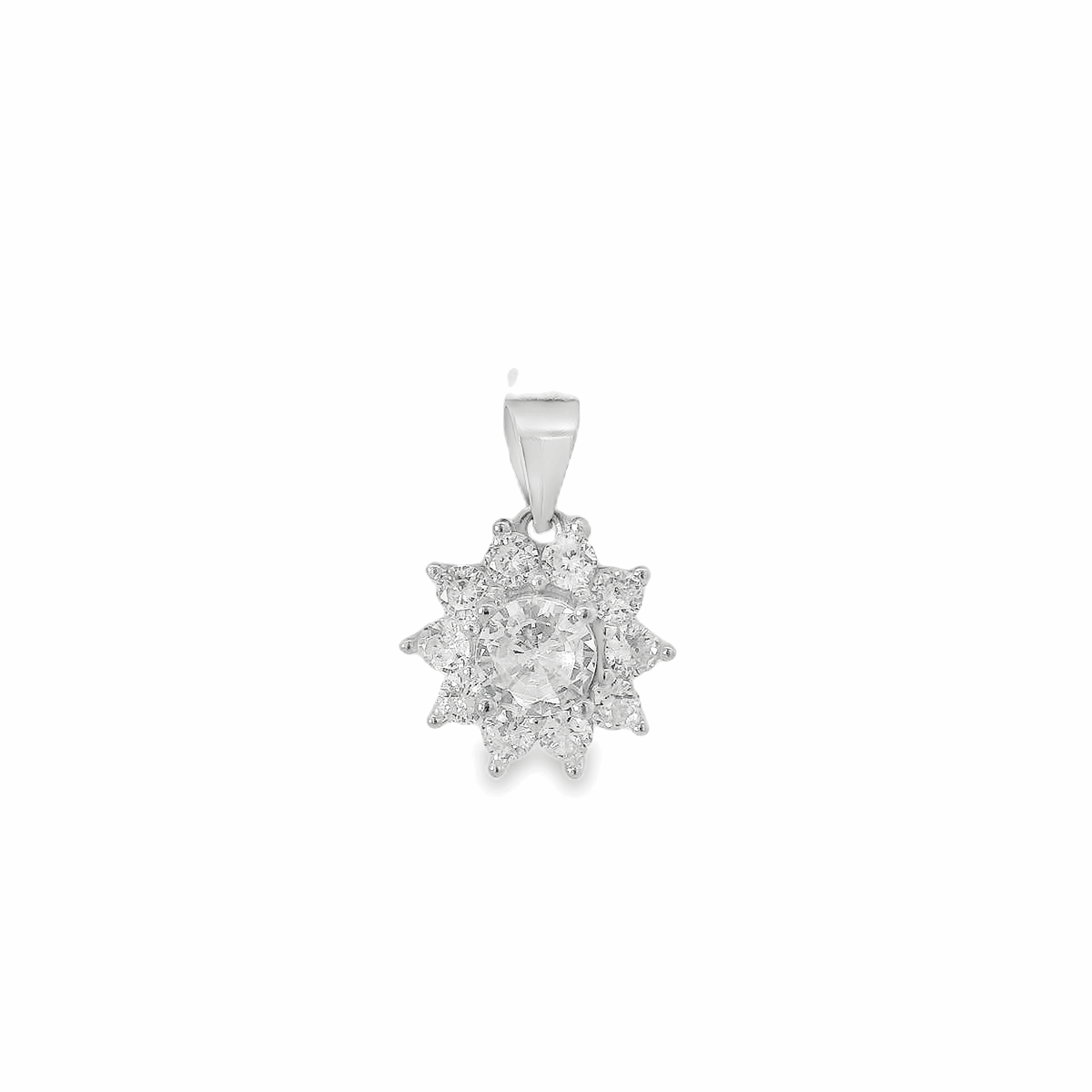 Elegant Starburst Pendant - Silvenca