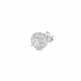 Elegant Diamond Stud Earrings - Silvenca