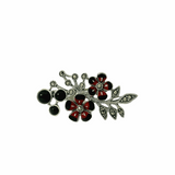 Elegant Floral Brooch Design - Silvenca
