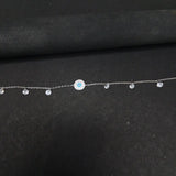 Elegant Silver BRACLETE with Blue Eye - Silvenca