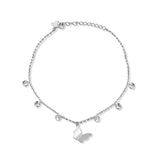 Charming butterfly Pendant Bracelet - Silvenca