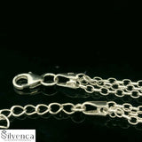 Bunch Chain Necklace Sterling Silver 925 Traditional Men Women Unisex - Silvenca