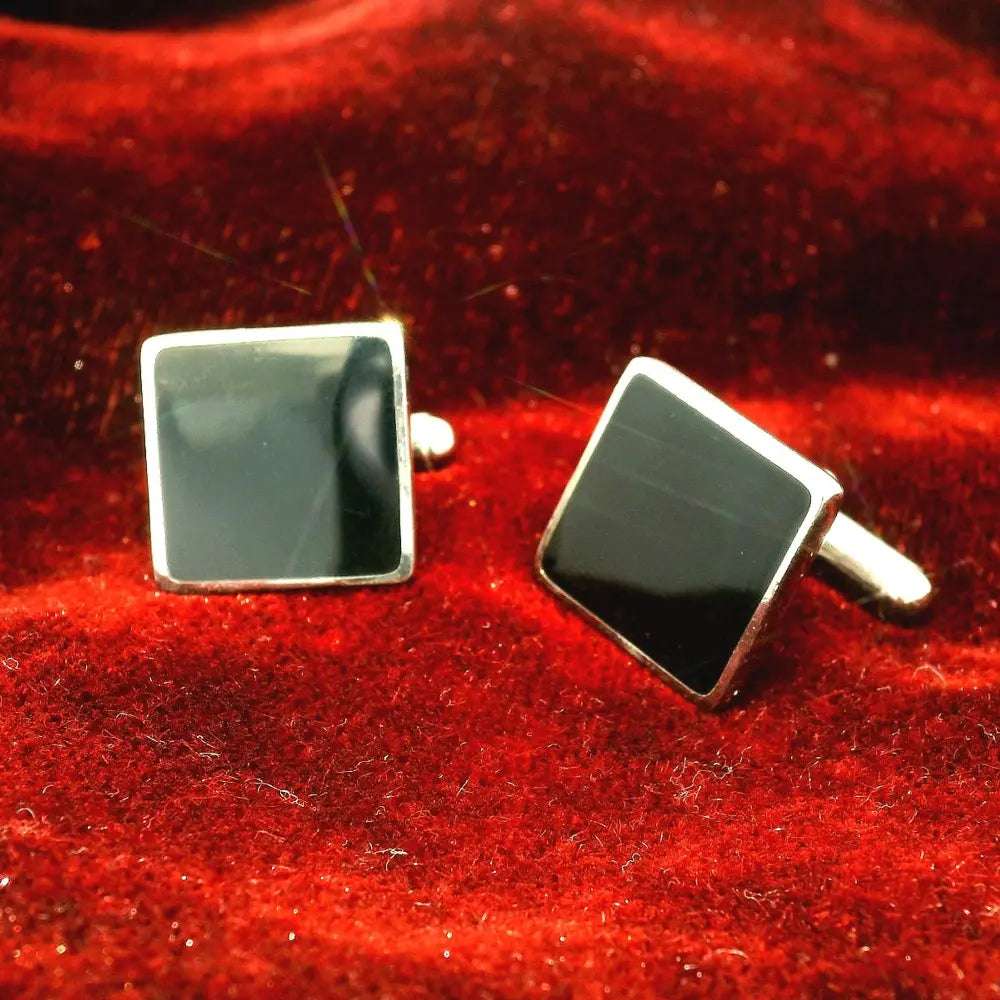 Gentleman Silver Cufflink - Silvenca