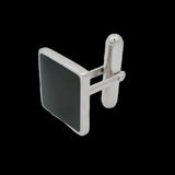 Gentleman Silver Cufflink - Silvenca