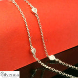 Chain Anklet 925 Sterling Silver Payal Women's and Girls - Silvenca