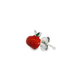 Charming Apple Earrings - Silvenca