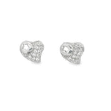 Charming Heart-Shaped Earrings - Silvenca