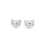 Cute panda Face Earrings - Silvenca