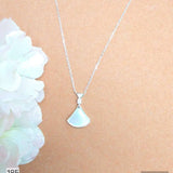 Delicate Silver Stylish Pendant Set - Silvenca