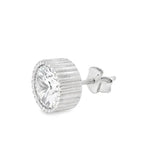 Elegant Silver Stud Earrings - Silvenca