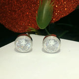 Elegant Silver Stud Earrings - Silvenca