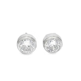 Elegant Silver Stud Earrings - Silvenca