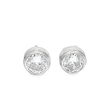 Elegant Silver Stud Earrings - Silvenca