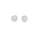 Elegant Silver Stud Earrings - Silvenca