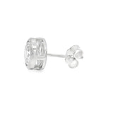 Elegant Silver Stud Earrings - Silvenca