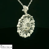 Elegant Diamond Pendant - Silvenca