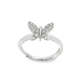 Elegant Butterfly Ring - Silvenca