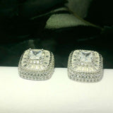 Elegant Diamond Stud Earrings - Silvenca