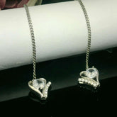 Elegant Heart-Shaped Earrings - Silvenca