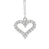 Elegant Heart-Shaped Earrings - Silvenca