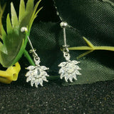 Elegant Silver Drop Earrings - Silvenca