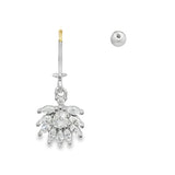 Elegant Silver Drop Earrings - Silvenca