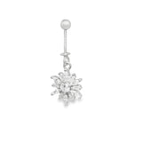 Elegant Silver Drop Earrings - Silvenca