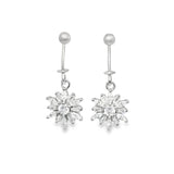 Elegant Silver Drop Earrings - Silvenca