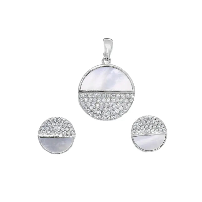 Mother of pearl jewelry set - Silvenca