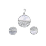 Mother of pearl jewelry set - Silvenca
