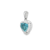 Elegant Heart-Shaped Pendant - Silvenca