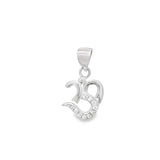 Silver Om Pendant For Women & Mens - Silvenca