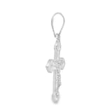 Elegant Silver Cross Pendant - Silvenca