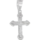 Elegant Silver Cross Pendant - Silvenca