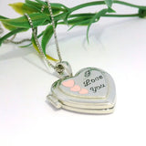 Heart-Shaped Love Pendant - Silvenca
