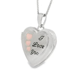 Heart-Shaped Love Pendant - Silvenca