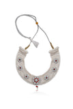 Pure Silver 925 Handmade Beaded Traditional Necklace - Silvenca
