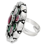 Pure Silver 925 Traditional Ring for Women - Silvenca