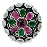 Pure Silver 925 Traditional Ring for Women - Silvenca