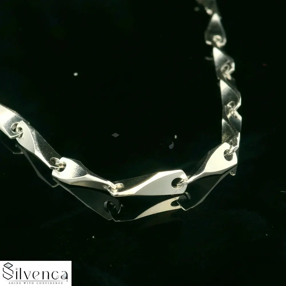 Silver Chain Fashionable Round Fisher Silver 92.5 chain - Silvenca