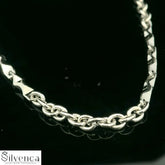 Silver Mens Round Chain - Silvenca