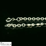Silver Mens Round Chain - Silvenca