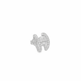 Elegant Silver Earrings with Sparkling Stones - Silvenca