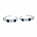 Elegant toe ring - Silvenca