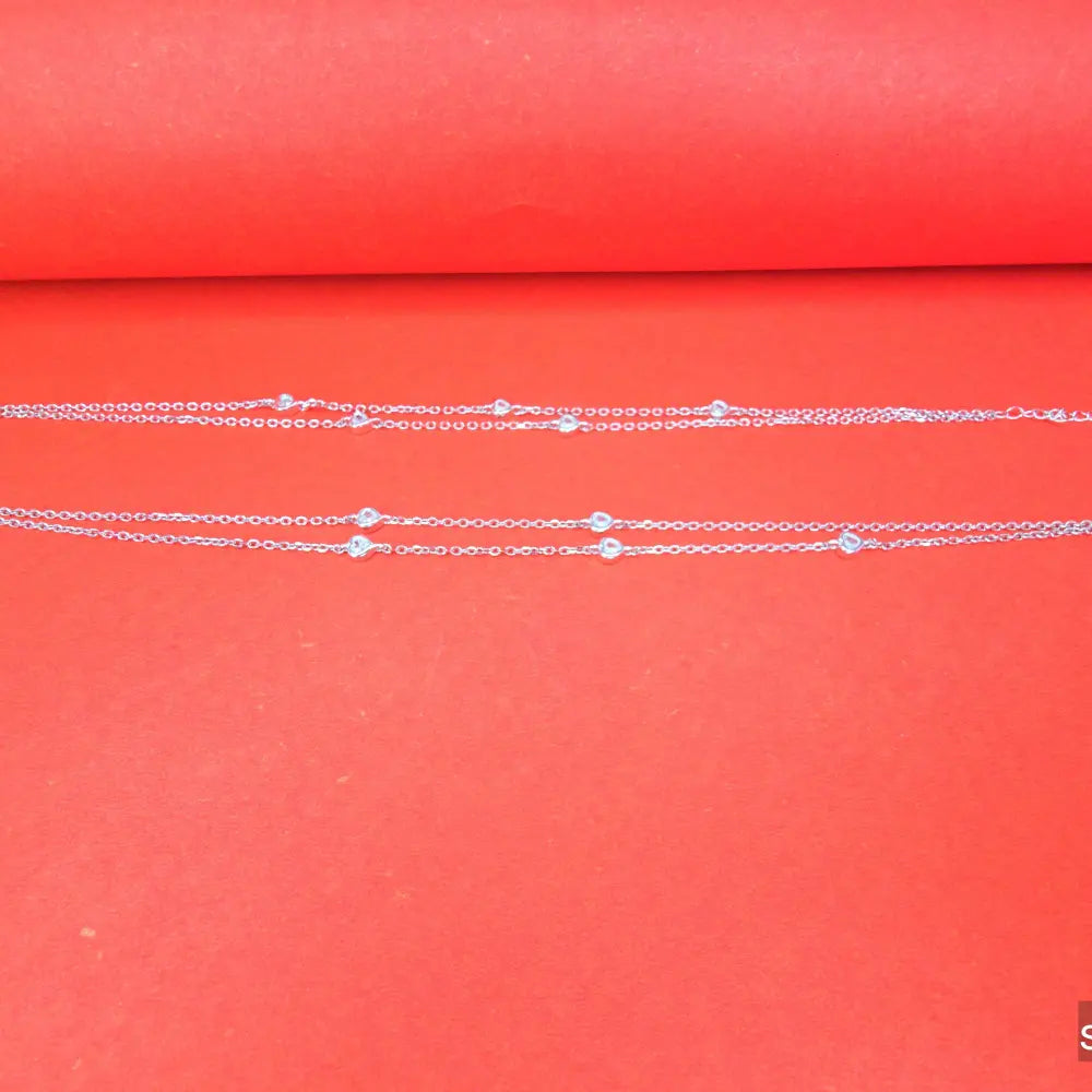 Chain Anklet 925 Sterling Silver Payal Women's and Girls - Silvenca