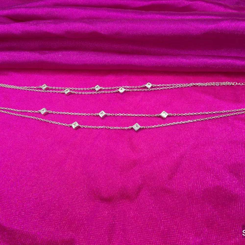 Chain Anklet 925 Sterling Silver Payal for Women's and Girls - Silvenca