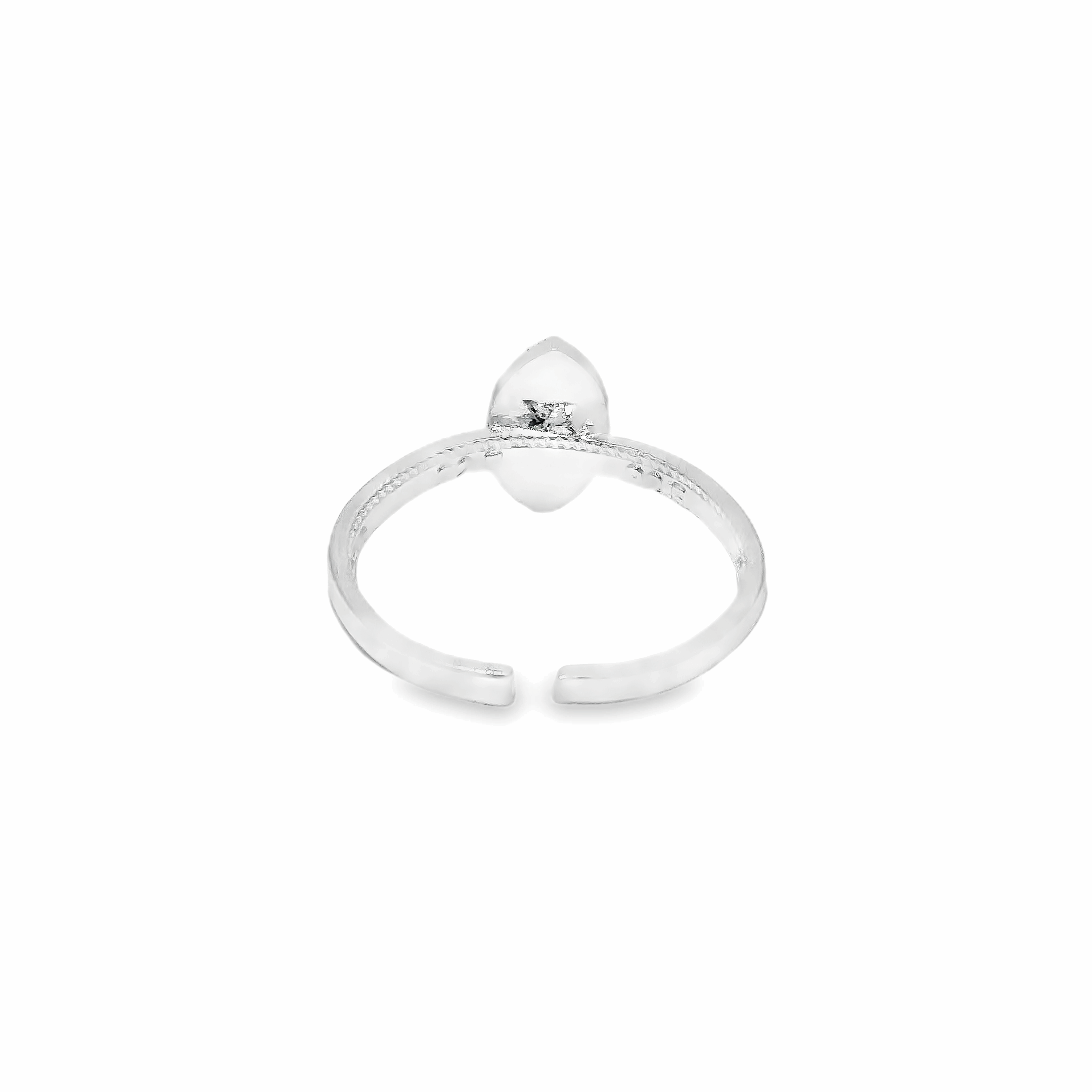 Chic silver toe rings - Silvenca