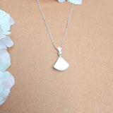 Delicate Silver Stylish Pendant Set - Silvenca